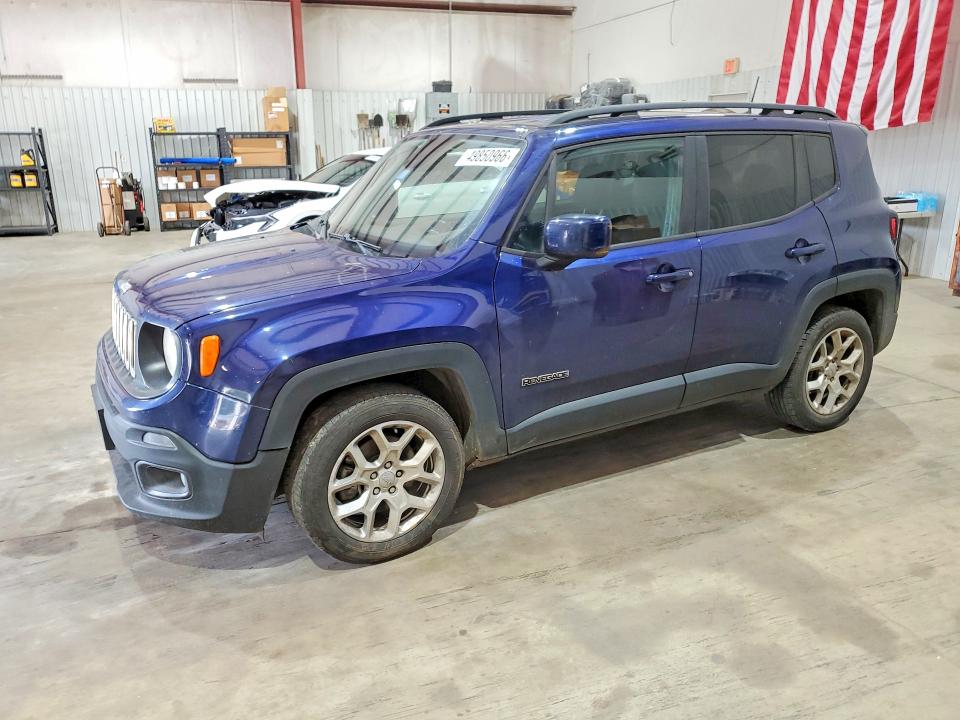 2018 Jeep Renegade VIN ZACCJABB1JPJ10692 COPART salvage auction — MINOR DENT/SCRATCHES, Salvage Title, sold $800 on 2026-07-27 (photo 1)