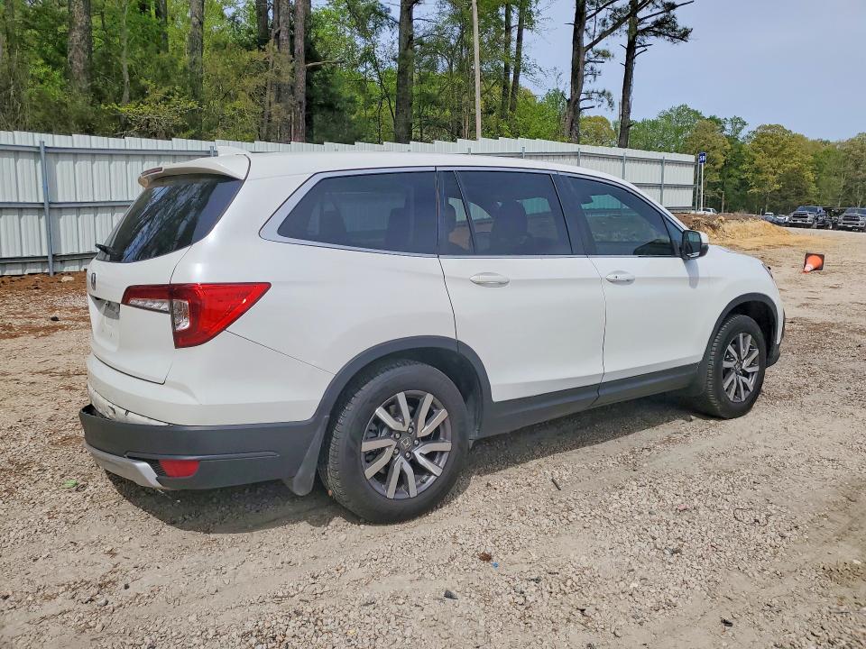 2022 Honda Pilot VIN 5FNYF5H58NB035845 COPART salvage auction — REAR END, Nc - Salvage Certificate Of Title, sold $7,700 on 2026-07-31 (photo 3)