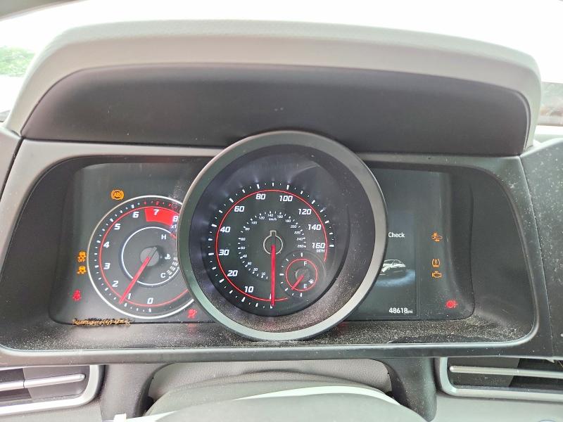 2023 Hyundai Elantra VIN KMHLM4AG6PU467619 COPART salvage auction — FRONT END, GA, sold $275 on 2026-07-27 (photo 9)