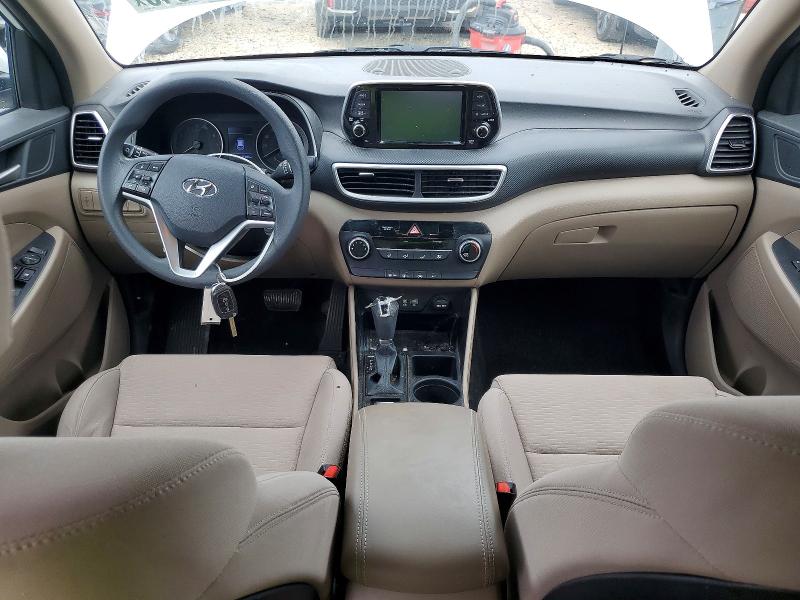 2021 Hyundai Tucson VIN KM8J23A47MU362502 COPART salvage auction — REAR END, FL - CERTIFICATE OF DESTRUCTION, sold $3,150 on 2026-07-27 (photo 8)