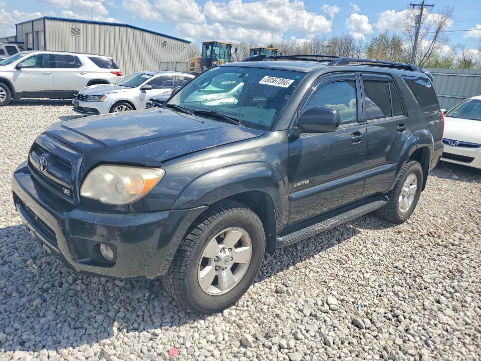2007 Toyota 4runner VIN JTEBT17R278040484 — COPART salvage auction photo