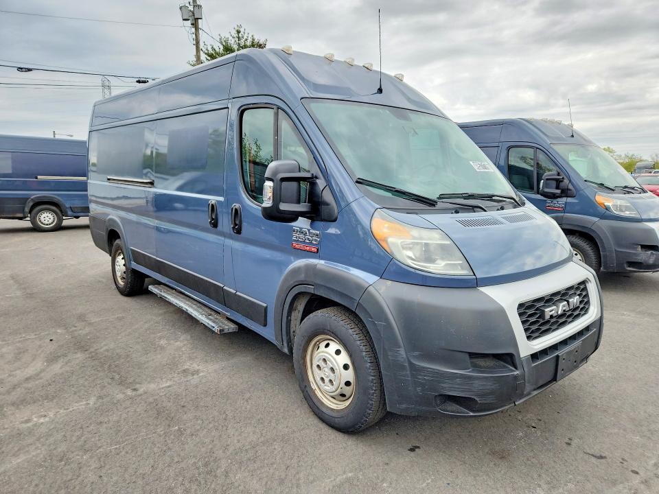 2020 Ram Promaster 3500 VIN 3C6URVJG0LE129309 COPART salvage auction — NORMAL WEAR, Ct - Certificate Of Title, sold $11,900 on 2026-07-09 (photo 4)