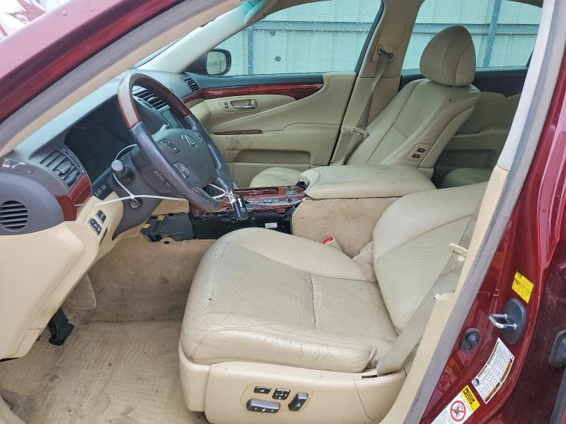 2007 Lexus Ls VIN JTHBL46F275037954 COPART salvage auction — MINOR DENT/SCRATCHES, Hi - Cert Of Title-Repossession, sold $175 on 2026-07-20 (photo 7)