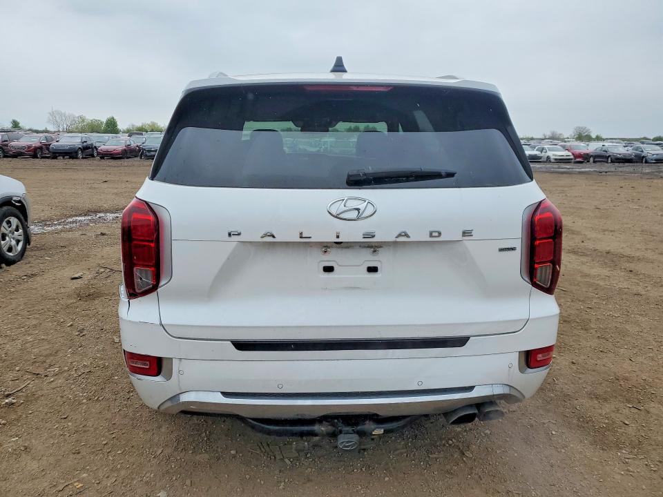 2020 Hyundai Palisade VIN KM8R5DHE8LU165996 COPART salvage auction — FRONT END, Il - Salvage Certificate, sold $8,600 on 2026-07-14 (photo 6)