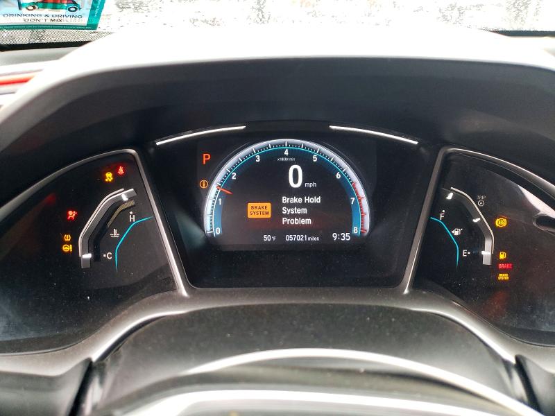 2018 Honda Civic VIN JHMFC1F36JX034685 COPART salvage auction — REAR END, Nj - Cert Of Title-Salvage, sold $375 on 2026-07-21 (photo 9)