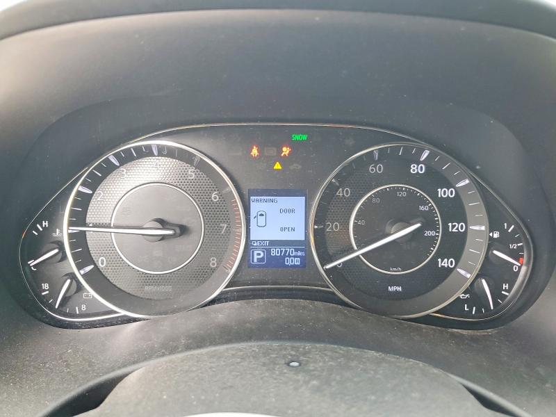 2017 Nissan Armada VIN JN8AY2NF5H9304071 COPART salvage auction — REAR END, Tx - Cert Of Title-Rebuilt Salvage, sold $6,700 on 2026-07-07 (photo 9)