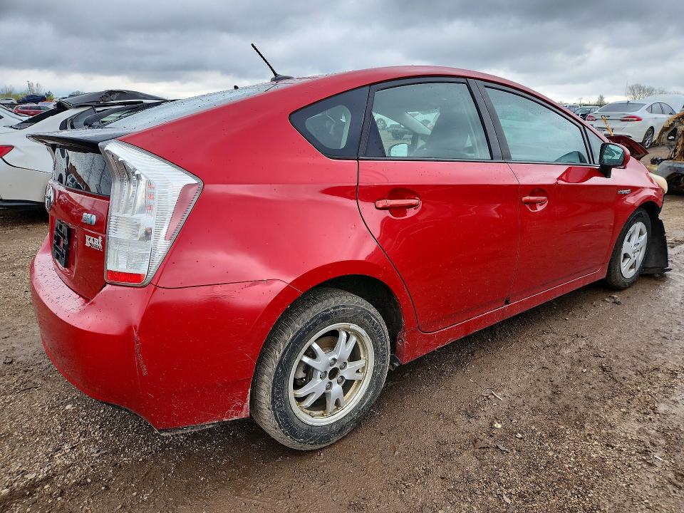 2010 Toyota Prius VIN JTDKN3DU1A0055292 COPART salvage auction — FRONT END, Il - Salvage Certificate, sold $350 on 2026-07-21 (photo 3)