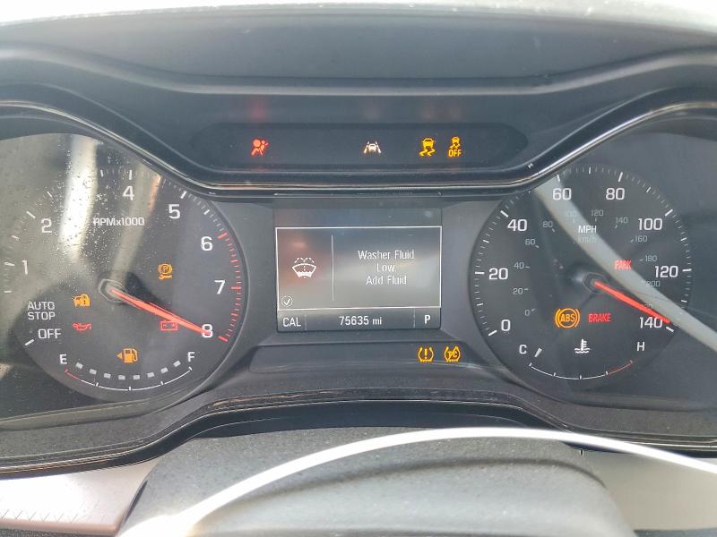2024 Chevrolet Trax VIN KL77LFE21RC081702 COPART salvage auction — FRONT END, Ky - Bill Of Sale/Part Only/No Titl, sold $1,800 on 2026-07-08 (photo 9)