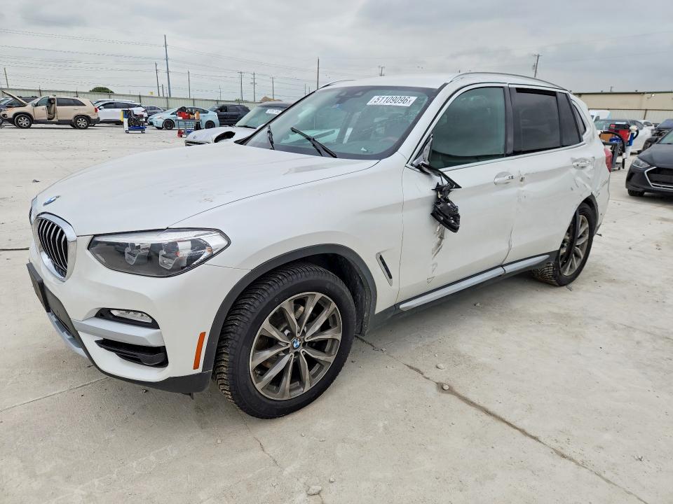 2019 BMW X3 VIN 5UXTR9C57KLE20257 COPART salvage auction — SIDE, Tx - Salvage Vehicle Title, sold $3,950 on 2026-07-10 (photo 1)