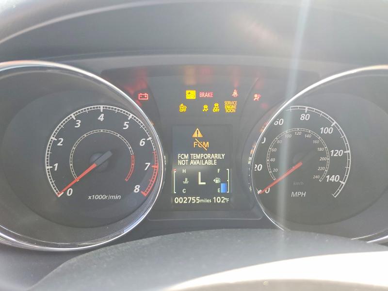 2025 Mitsubishi Outlander VIN JA4ARUAU6SU011528 COPART salvage auction — FRONT END, Ga - Cert Of Title-Salvage, sold $5,200 on 2026-07-09 (photo 9)