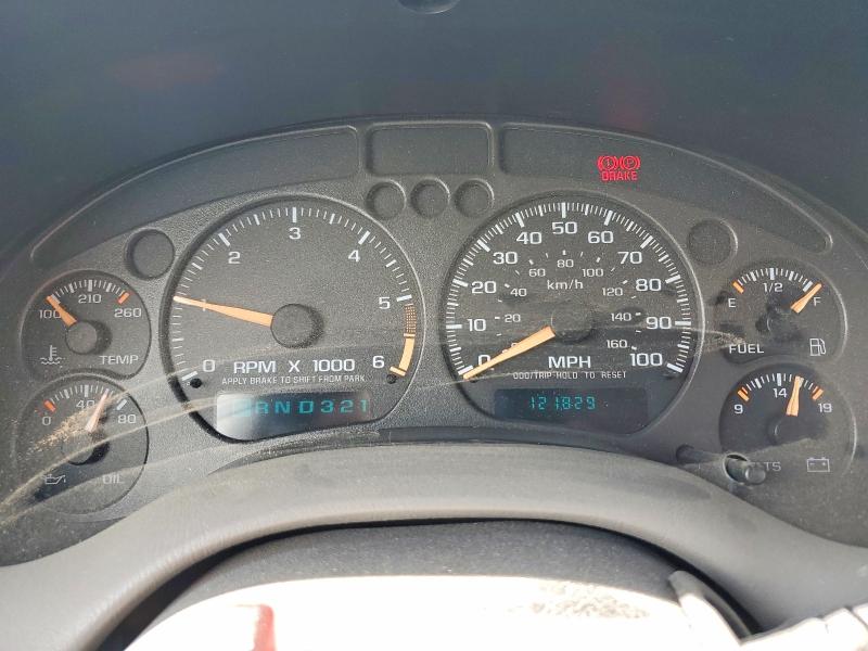2002 Chevrolet S-10 pickup VIN 1GCCS19W728264065 COPART salvage auction — HAIL, Ia - Cert Of Title-Salvage Title, sold $2,300 on 2026-07-31 (photo 9)