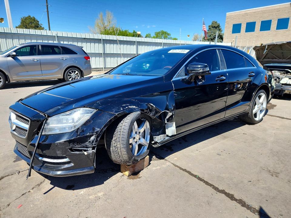 2013 Mercedes-benz Cls-klasse VIN WDDLJ9BBXDA064484 COPART salvage auction — FRONT END, Co - Public - Salvage Title, sold $2,750 on 2026-07-29 (photo 1)