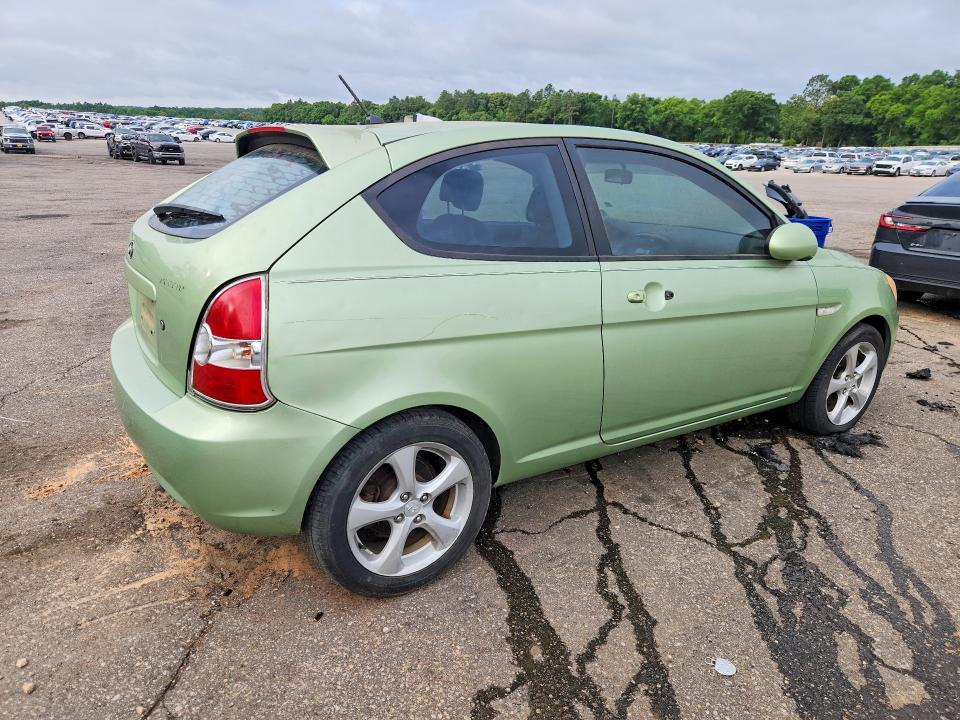 2007 Hyundai Accent VIN KMHCN36C37U008559 COPART salvage auction — MECHANICAL, Fl - Certificate Of Title, sold $250 on 2026-07-20 (photo 3)