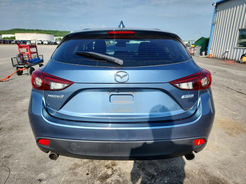 2015 Mazda 3 VIN JM1BM1M7XF1226074 COPART salvage auction — FRONT END, OK - CERT OF TITLE-SALVAGE, sold $1,100 on 2026-07-24 (photo 6)
