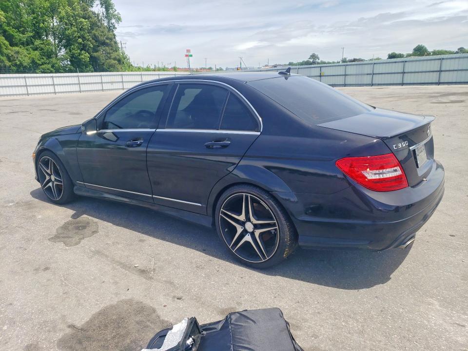 2013 Mercedes-benz C class VIN WDDGF5HB2DA849522 COPART salvage auction — FRONT END, Nc - Salvage Certificate Of Title, sold $2,650 on 2026-07-07 (photo 2)
