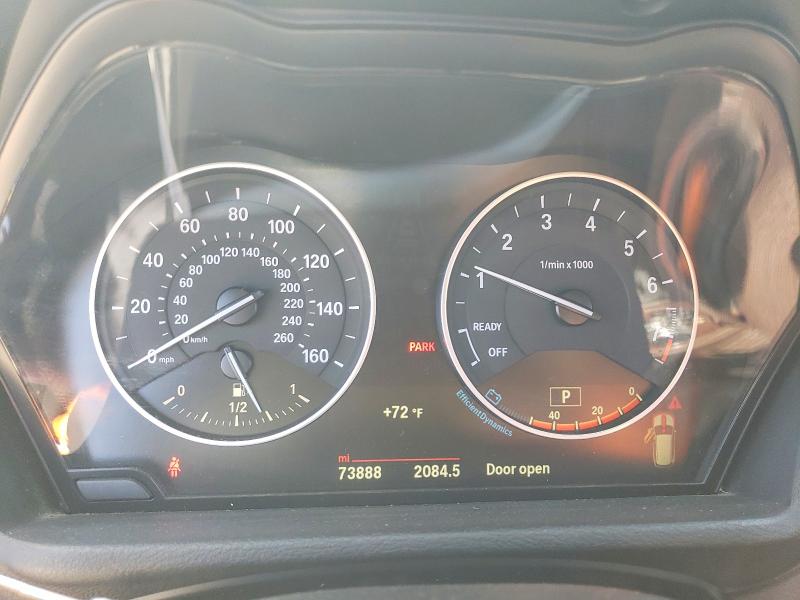 2016 BMW X1 VIN WBXHT3Z38G4A51831 COPART salvage auction — FRONT END, Ca - Salvage Certificate, sold $2,900 on 2026-07-07 (photo 9)