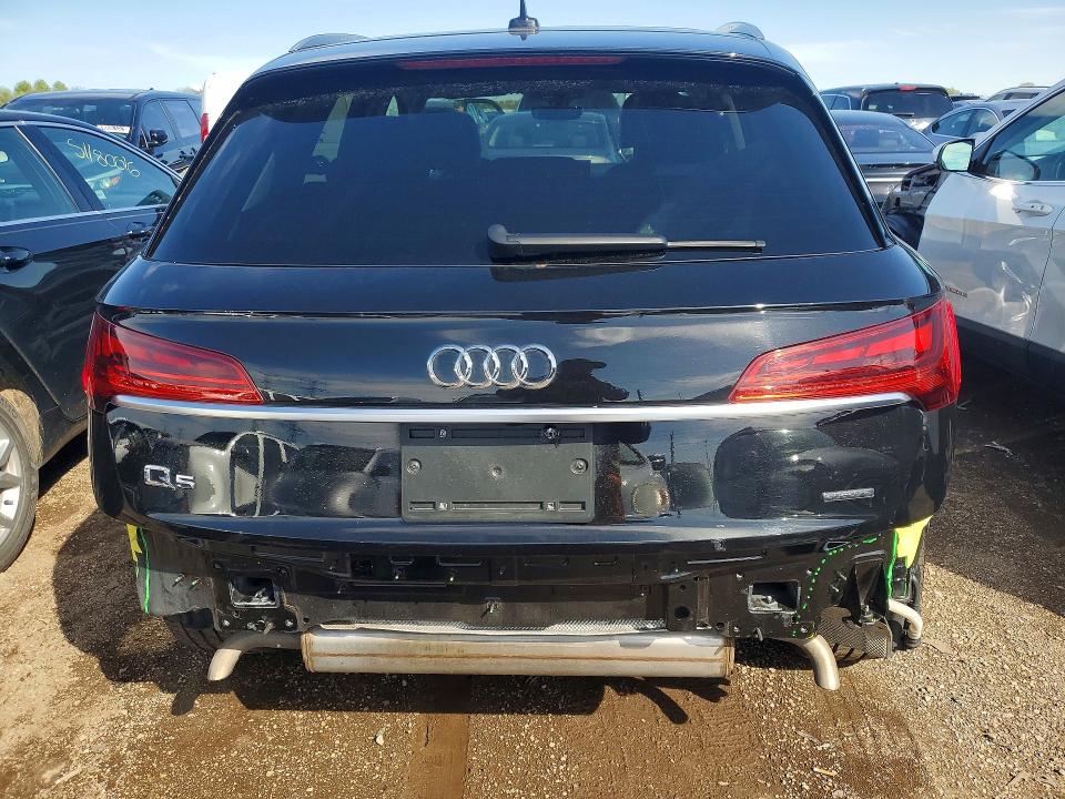 2021 Audi Q5 VIN WA1BAAFY8M2013253 COPART salvage auction — REAR END, Il - Salvage Certificate, sold $14,600 on 2026-07-28 (photo 6)