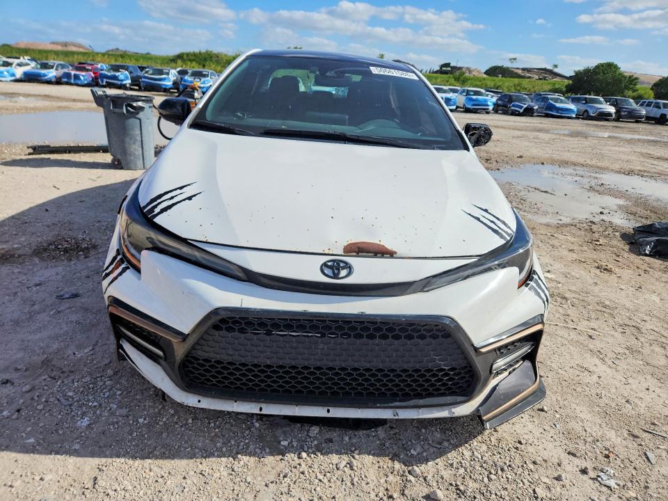 2022 Toyota Corolla VIN 5YFS4MCE9NP112675 COPART salvage auction — FRONT END, Fl - Certificate Of Destruction, sold $3,950 on 2026-07-14 (photo 5)
