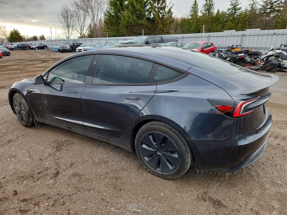 2024 Tesla Model 3 VIN LRW3E7EB6RC086781 COPART salvage auction — UNDERCARRIAGE, On - Permit No Brand - Unfit, sold $10,700 on 2026-07-21 (photo 2)