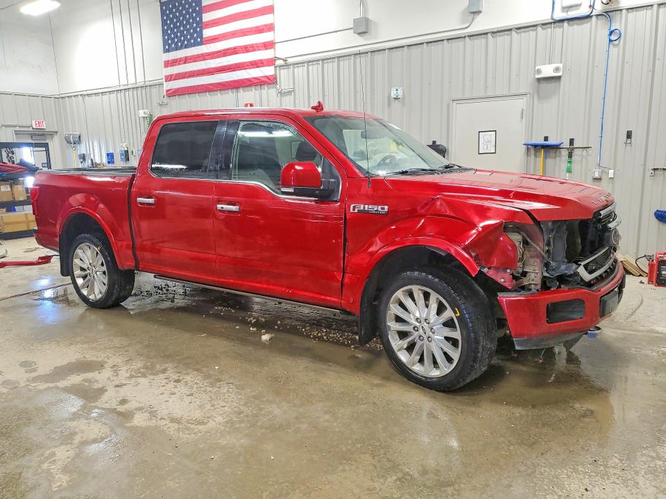 2020 Ford F-150 VIN 1FTEW1EG6LFB16935 COPART salvage auction — FRONT END, Wy - Cert Of Title-Salvage, sold $14,000 on 2026-07-29 (photo 4)