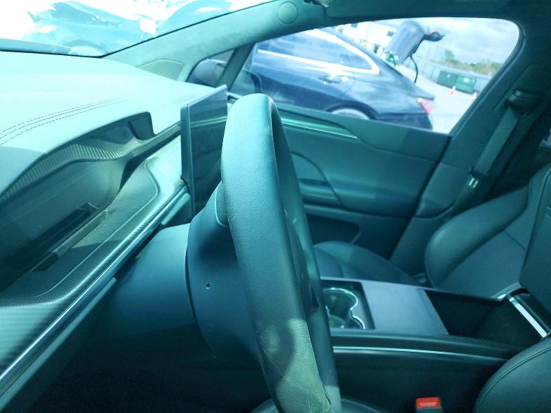 2023 Tesla Model x VIN 7SAXCBE69PF405366 COPART salvage auction — FRONT END, Tx - Salvage Vehicle Title, sold $16,900 on 2026-07-02 (photo 9)
