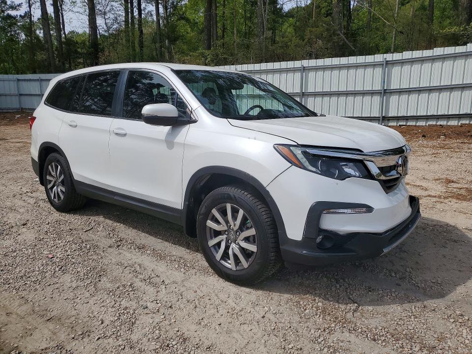 2022 Honda Pilot VIN 5FNYF5H58NB035845 COPART salvage auction — REAR END, Nc - Salvage Certificate Of Title, sold $7,700 on 2026-07-31 (photo 4)