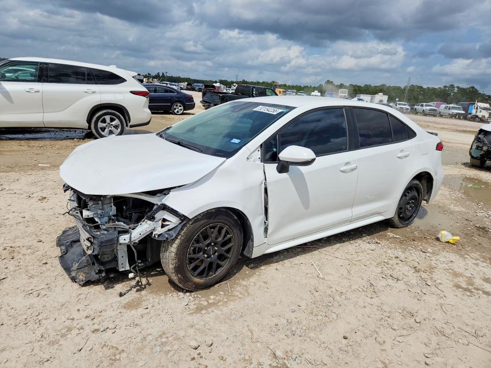 2021 Toyota Corolla VIN 5YFDPMAE8MP190396 COPART salvage auction — FRONT END, Tx - Salvage Vehicle Title, sold $3,000 on 2026-07-10 (photo 1)