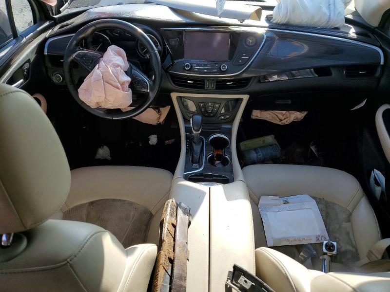 2020 Buick Envision VIN LRBFXBSA4LD229624 COPART salvage auction — FRONT END, Tx - Salvage Vehicle Title, sold $25 on 2026-07-22 (photo 8)