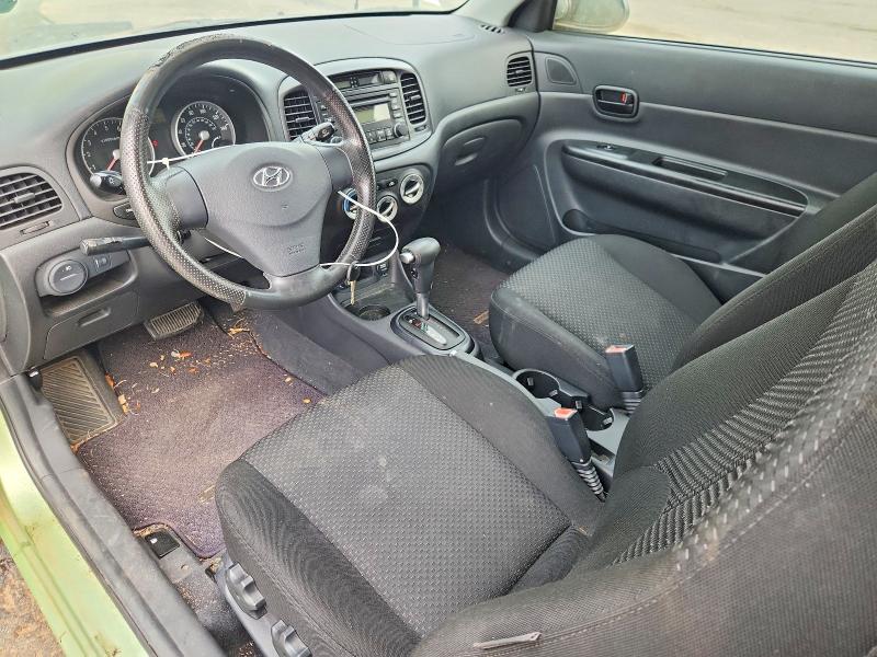 2007 Hyundai Accent VIN KMHCN36C37U008559 COPART salvage auction — MECHANICAL, Fl - Certificate Of Title, sold $250 on 2026-07-20 (photo 8)