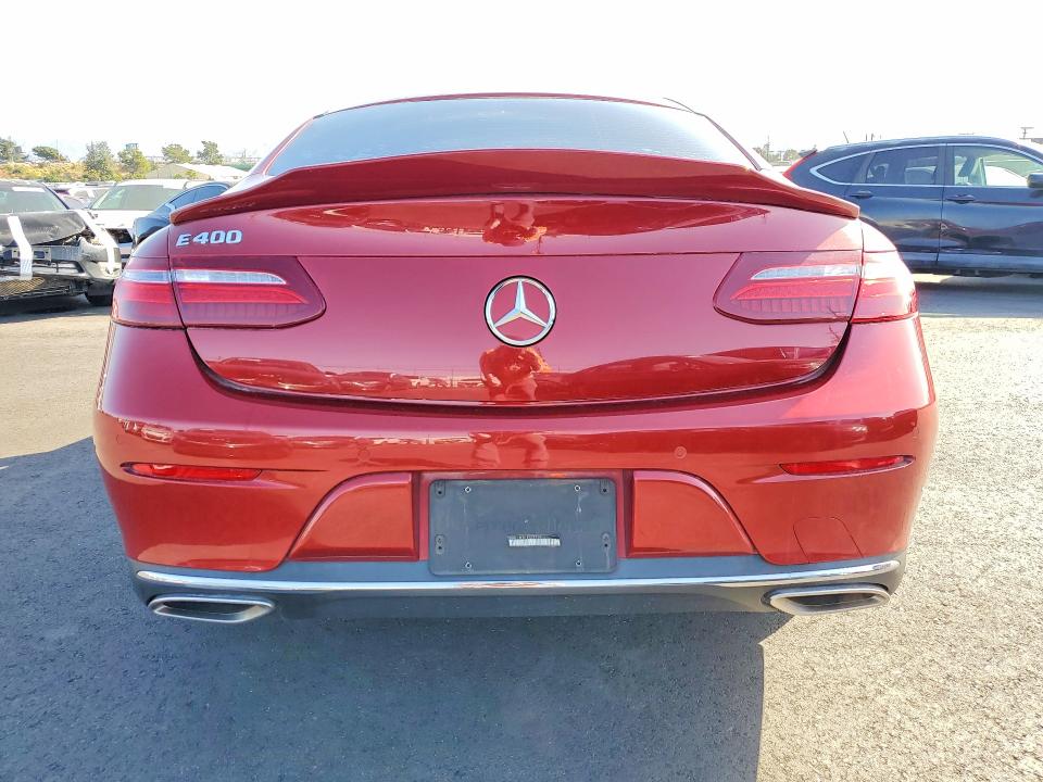 2018 Mercedes-benz E-class VIN WDD1J6FB1JF022719 COPART salvage auction — MINOR DENT/SCRATCHES, Ca - Dis/Dlr/Exp Only Clean Title, sold $7,800 on 2026-07-17 (photo 6)
