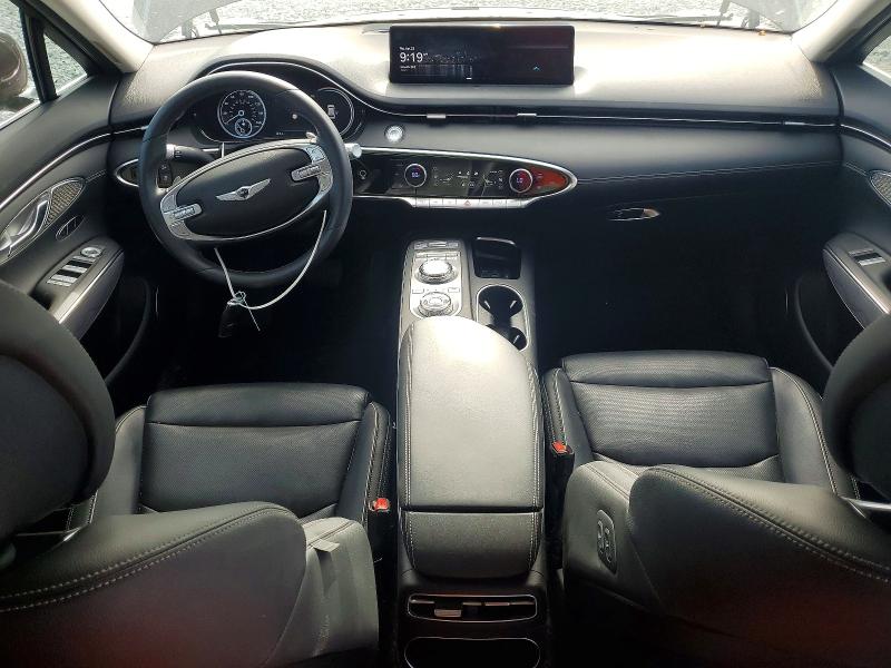 2022 Genesis Gv70 VIN KMUMADTBXNU023043 COPART salvage auction — SIDE, Salvage Title, sold $13,000 on 2026-07-17 (photo 8)