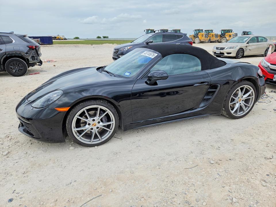 2023 Porsche Boxster VIN WP0CA2A88PS205137 — COPART salvage auction photo