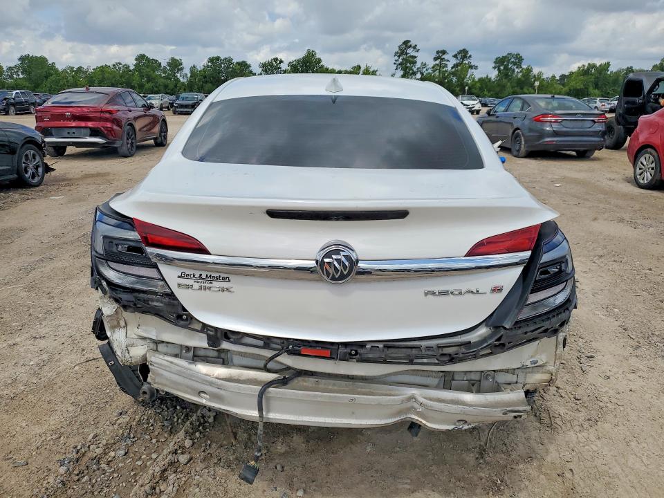 2016 Buick Regal VIN 2G4GS5GX8G9202945 COPART salvage auction — REAR END, Tx - Salvage Vehicle Title, sold $1,050 on 2026-07-10 (photo 6)