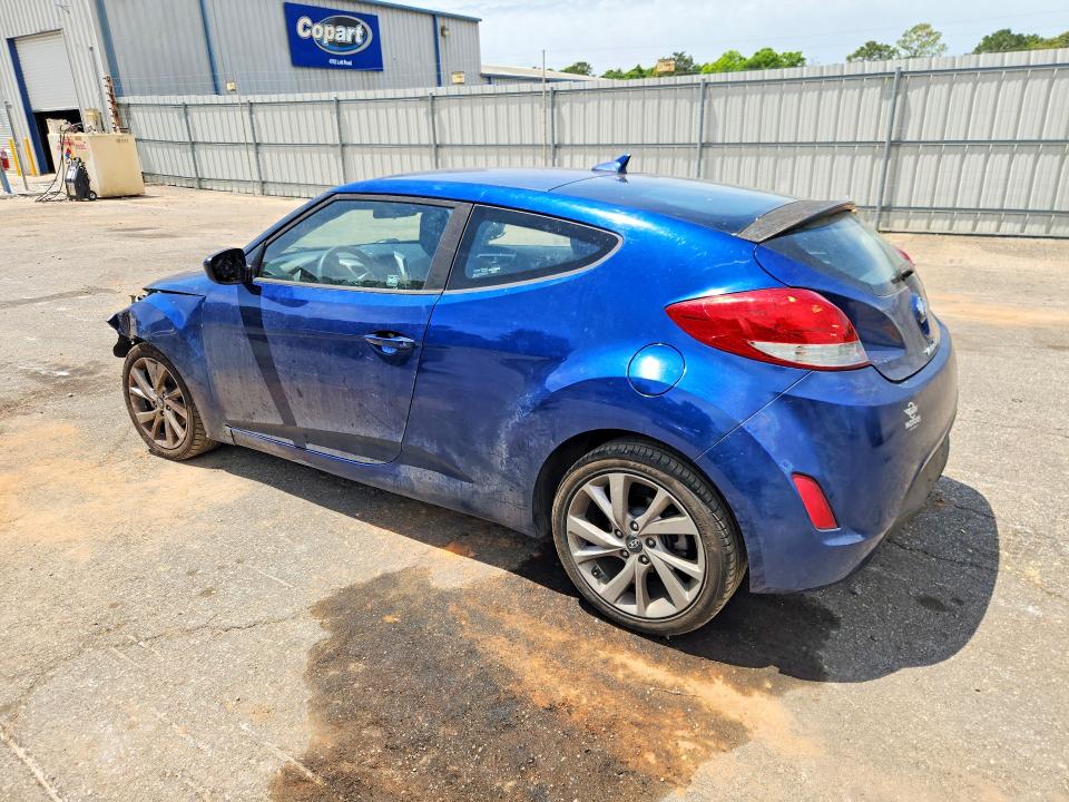 2016 Hyundai Veloster VIN KMHTC6AD9GU302104 COPART salvage auction — FRONT END, Al - Cert Of Title-Salvage Title, sold $550 on 2026-07-06 (photo 2)