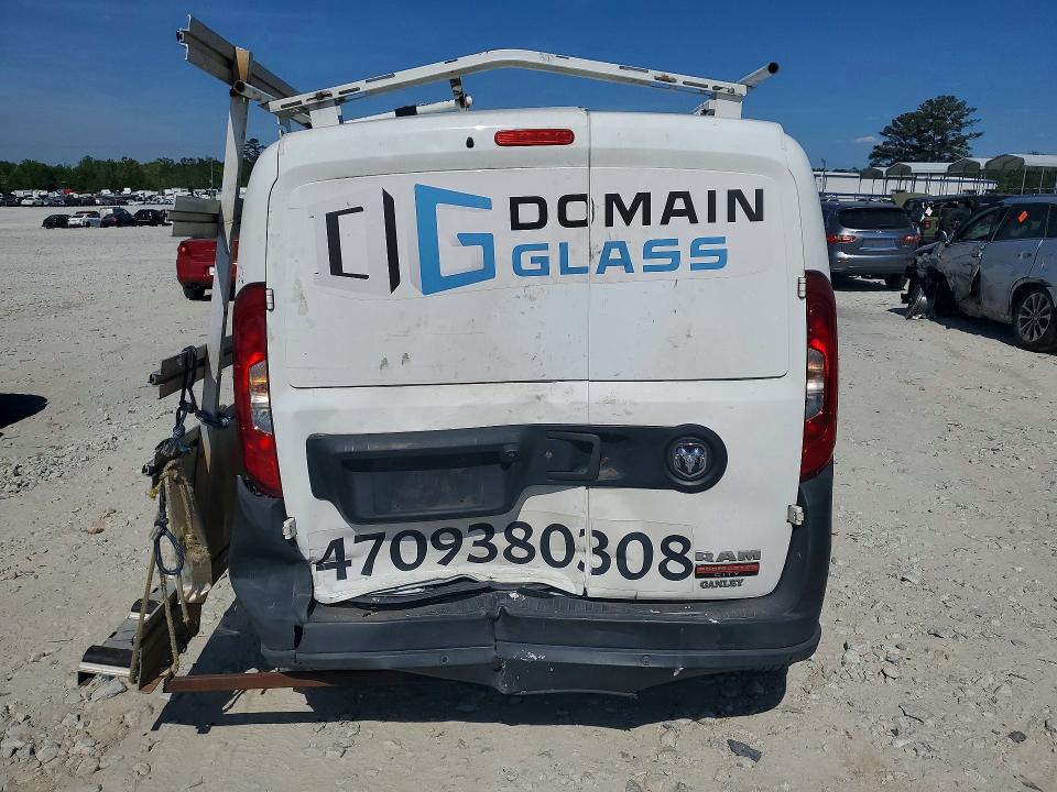 2018 Ram Promaster city VIN ZFBERFAB3J6H48177 COPART salvage auction — FRONT END, Ga - Cert Of Title-Salvage, sold $1,850 on 2026-08-05 (photo 6)