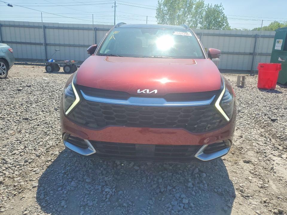 2025 Kia Sportage VIN 5XYK53DF6SG324433 COPART salvage auction — REAR END, Al - Cert Of Title-Salvage Title, sold $10,000 on 2026-07-07 (photo 5)