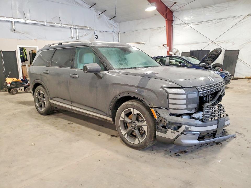2026 Hyundai Palisade VIN KM8RKES25TU032755 COPART salvage auction — FRONT END, Vt - Cert Of Title-Salvage Vehicle, sold $18,600 on 2026-07-20 (photo 4)