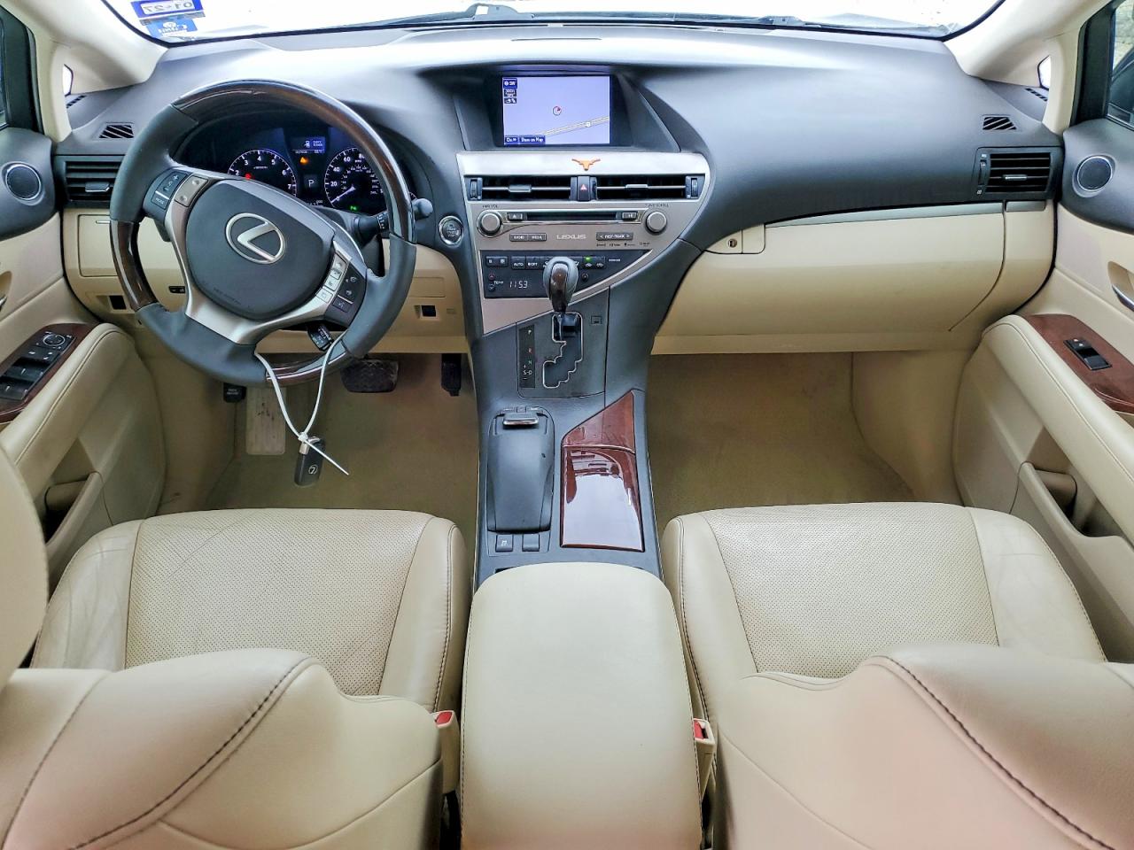 2015 Lexus RX 350 VIN 2T2ZK1BA6FC203918 COPART salvage auction — Undercarriage, TX - SALVAGE VEHICLE TITLE (P), sold $7,800 on 2026-07-09 (photo 8)