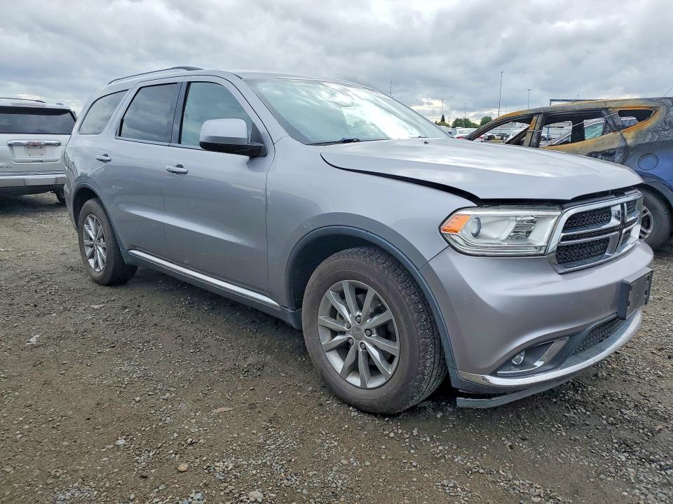 2016 Dodge Durango VIN 1C4RDHAG6GC361845 COPART salvage auction — FRONT END, Ca - Salvage Certificate, sold $1,550 on 2026-07-09 (photo 4)