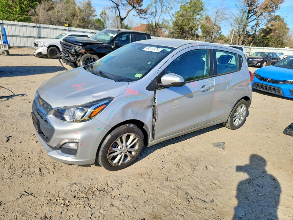 2020 Chevrolet Spark VIN KL8CD6SA5LC448210 COPART salvage auction — SIDE, Va - Cert Of Title - Salvage, sold $1,800 on 2026-07-07 (photo 1)