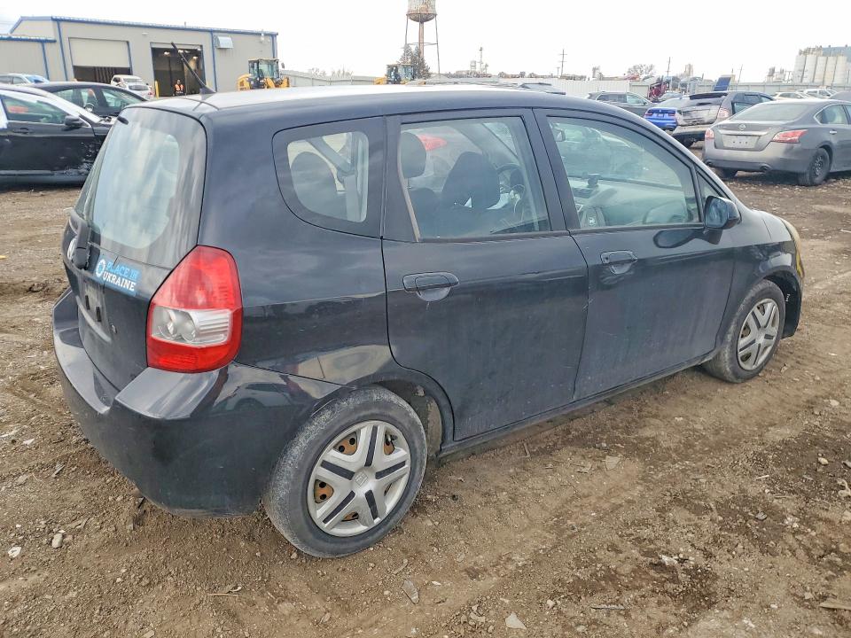 2008 Honda Fit VIN JHMGD38458S034011 COPART salvage auction — FRONT END, ID - SALVAGE CERTIFICATE OF TITLE, sold $375 on 2026-07-24 (photo 3)