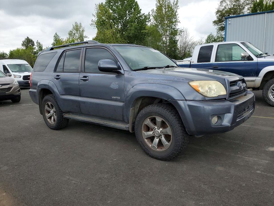 2006 Toyota 4runner VIN JTEZT17R260026418 COPART salvage auction — REAR END, Or - Salvage Title Certificate, sold $3,050 on 2026-07-06 (photo 4)