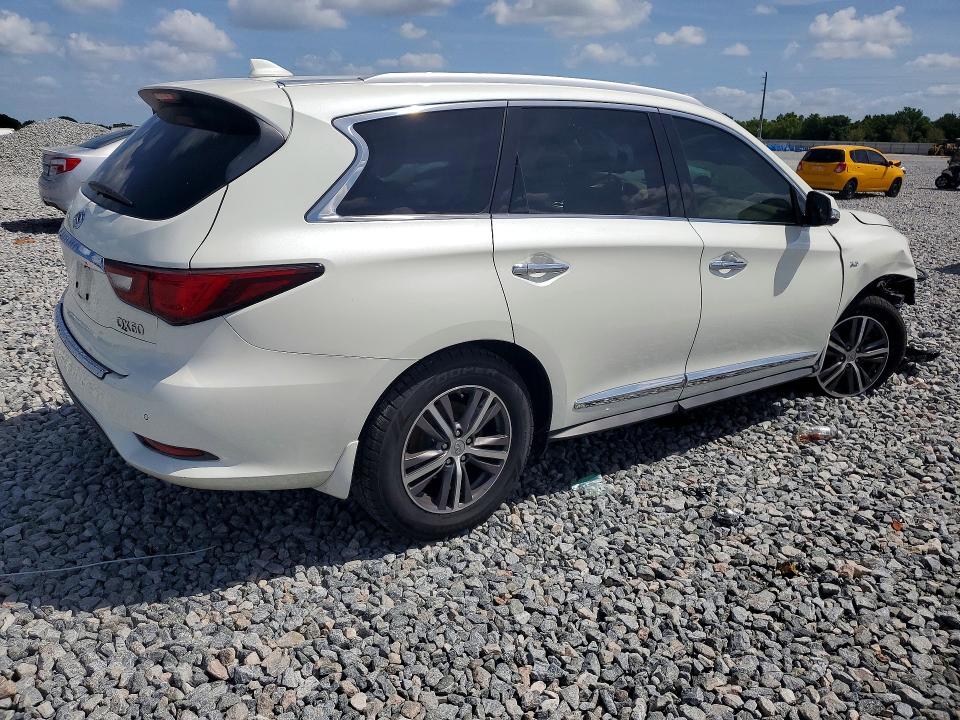2019 Infiniti VIN 5N1DL0MN8KC519891 COPART salvage auction — FRONT END, FL, sold $20 on 2026-07-21 (photo 3)