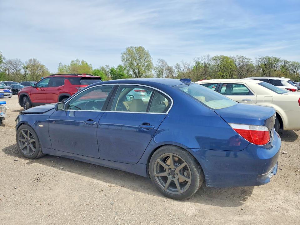 2006 BMW 5er VIN WBANE53596CK79108 COPART salvage auction — FRONT END, Ia - Salvage W/Salvage History, sold $275 on 2026-07-06 (photo 2)