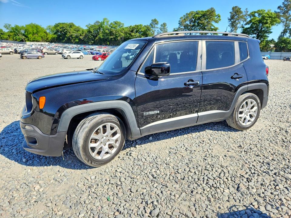 2018 Jeep Renegade VIN ZACCJABB6JPH99910 COPART salvage auction — FRONT END, Salvage Title, sold $750 on 2026-07-30 (photo 1)
