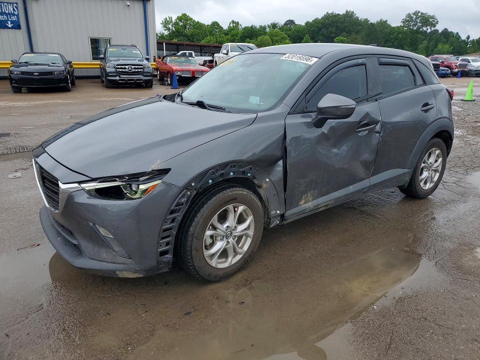 2021 Mazda Cx-3 VIN JM1DKDB72M1508628 COPART salvage auction — FRONT END, Ms - Cert Of Title-Salvaged, sold $2,900 on 2026-07-03 (photo 1)