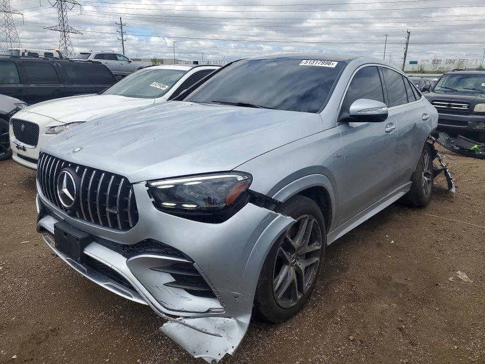 2025 Mercedes-benz Gle VIN 4JGFD6BB6SB288271 COPART salvage auction — REAR END, Il - Salvage Certificate, sold $30,750 on 2026-07-09 (photo 1)