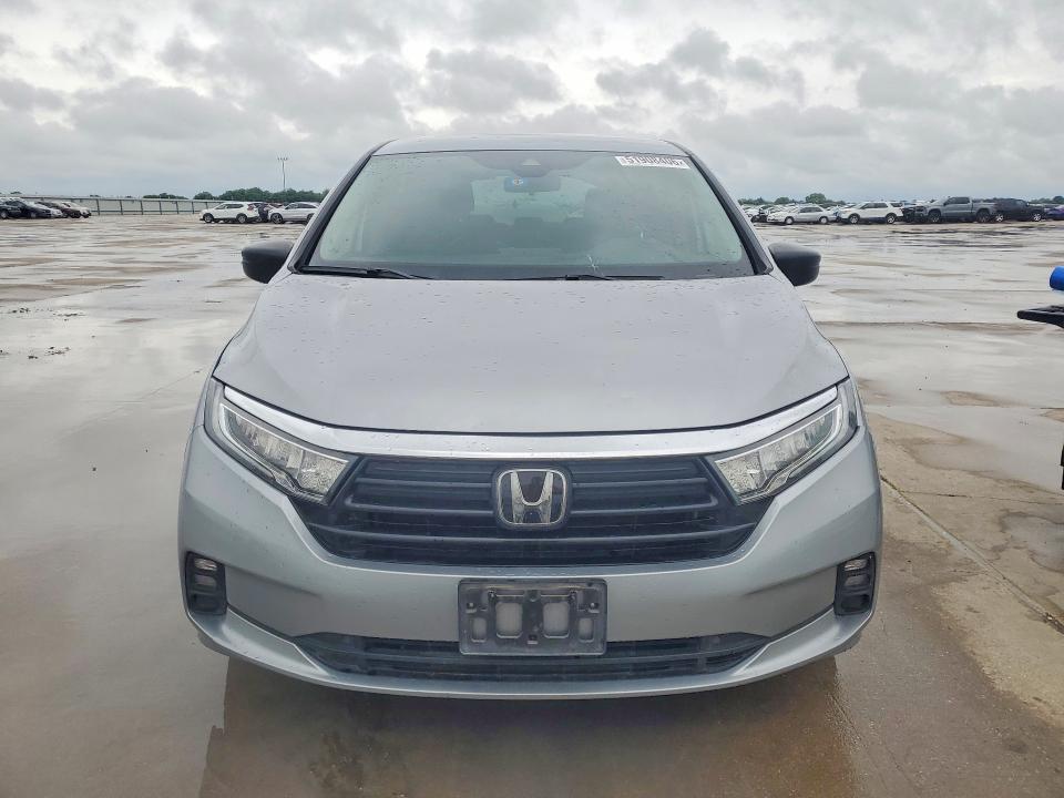 2021 Honda Odyssey VIN 5FNRL6H24MB004941 COPART salvage auction — HAIL, Tx - Salvage Vehicle Title, sold $6,300 on 2026-07-09 (photo 5)
