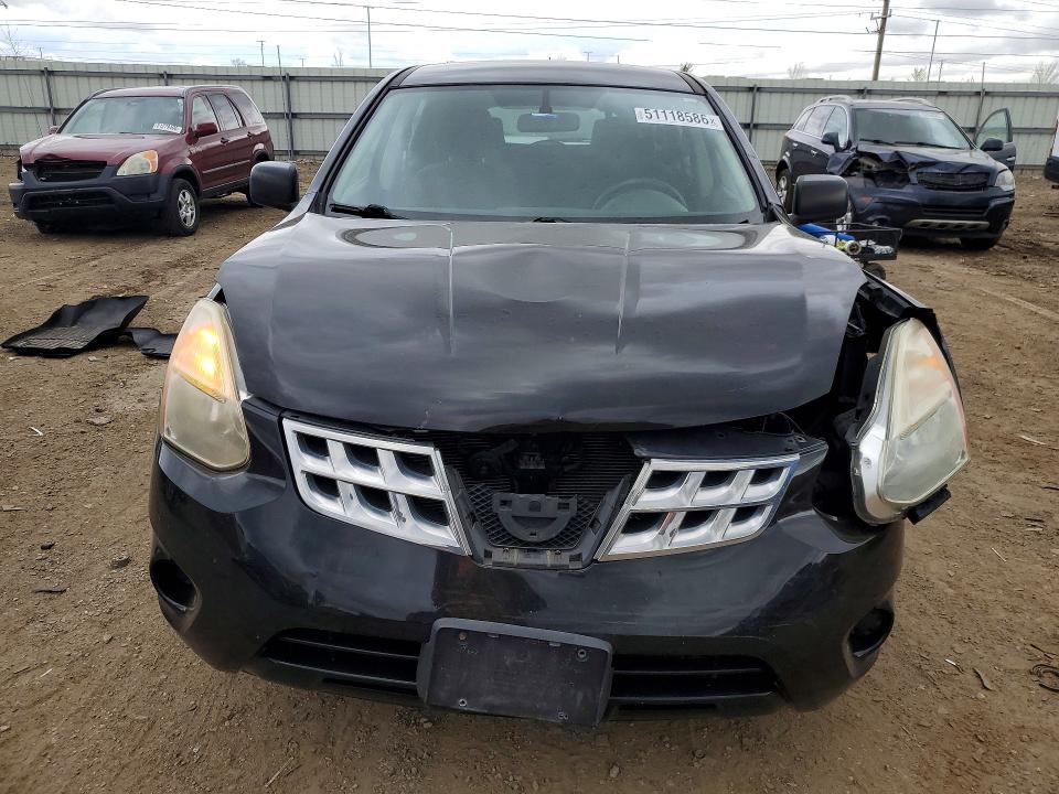 2013 Nissan Rogue VIN JN8AS5MT0DW022247 COPART salvage auction — FRONT END, Il - Salvage Certificate, sold $275 on 2026-07-23 (photo 5)