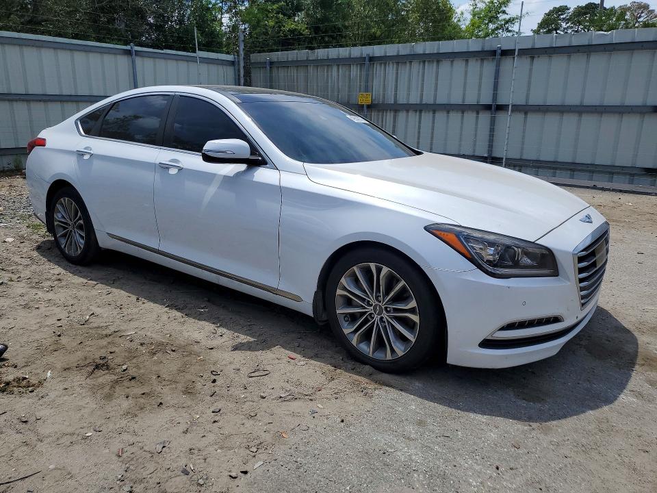 2015 Hyundai Genesis VIN KMHGN4JE3FU048185 COPART salvage auction — UNDERCARRIAGE, Ga - Cert Of Title-Salvage, sold $1,350 on 2026-07-09 (photo 4)